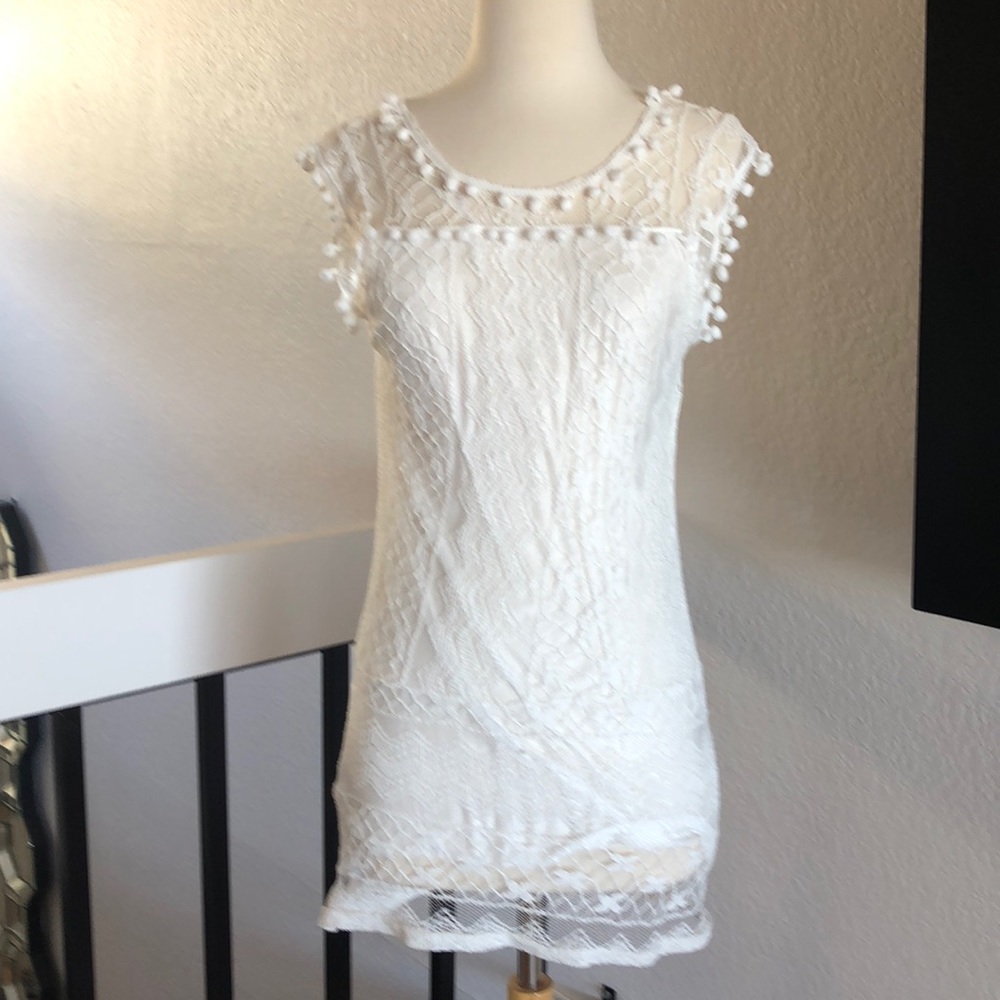 White Mini Dress